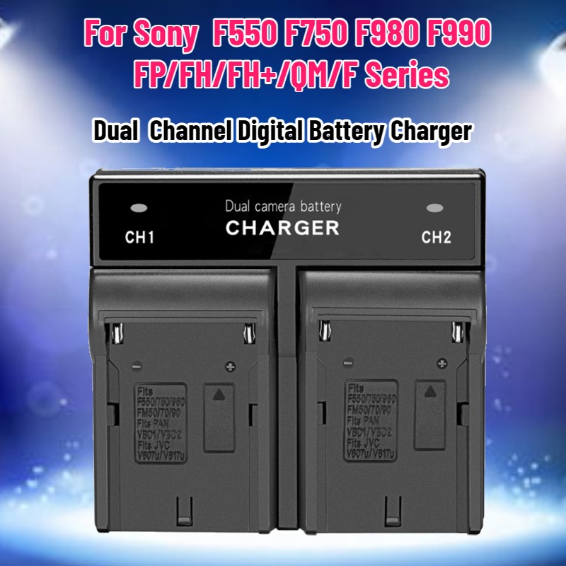 Drone Camera Action - Dual Channel digitale batterijlader voor Sony