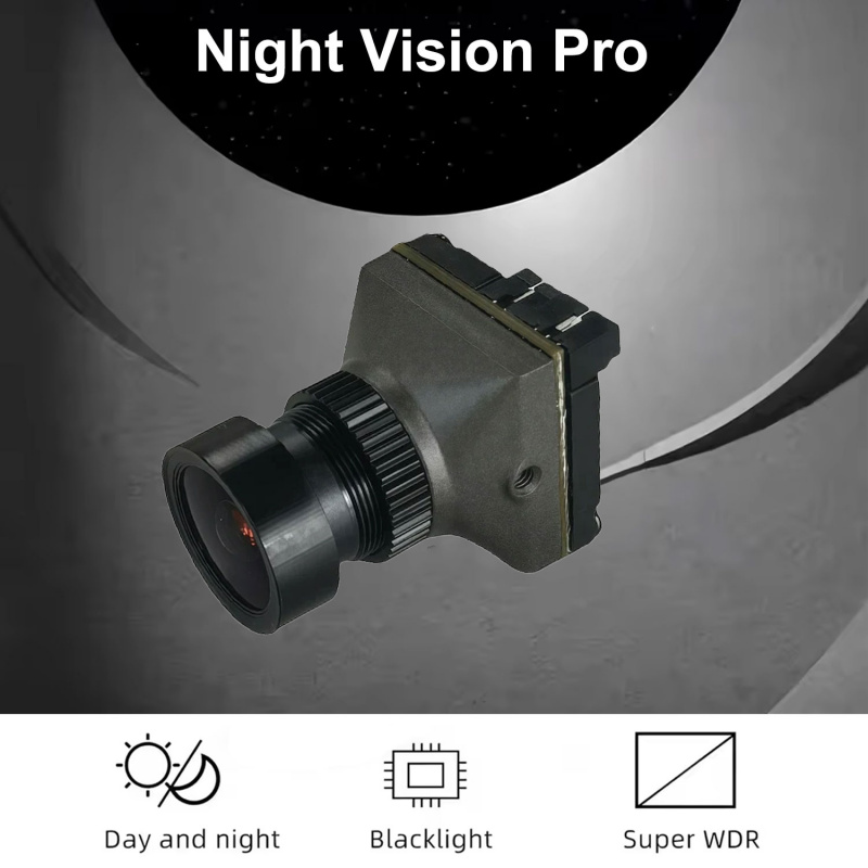 Drone Camera Thermal - FPV-camera Thermische beeldvorming 1500TVL 2,1 mm