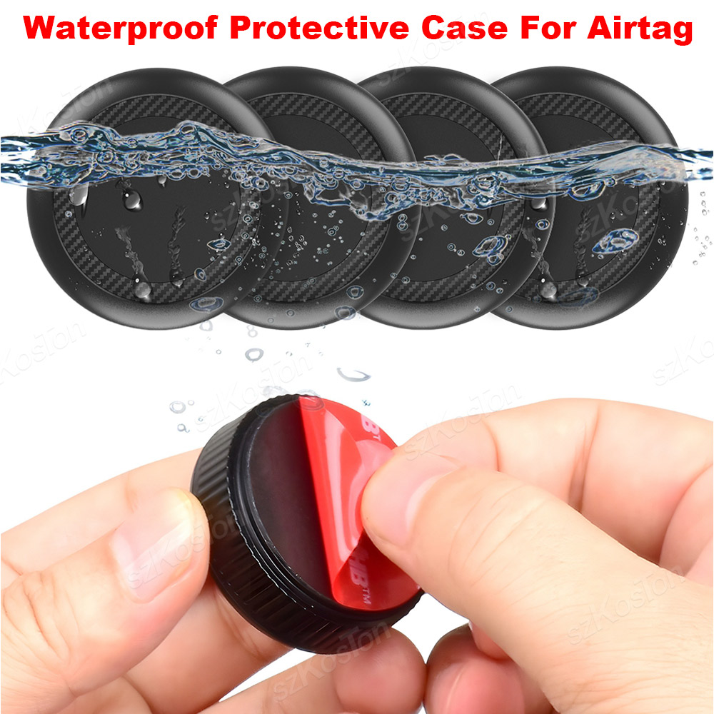 Drone Camera Waterproof - Waterdichte beschermhoes voor AirTag met kleefsticker