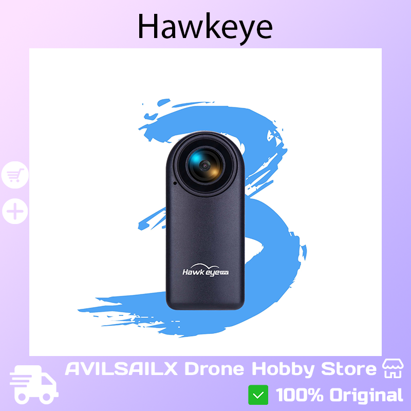Drone Camera Vlog - Hawkeye Thumb 3 4K Mini Action