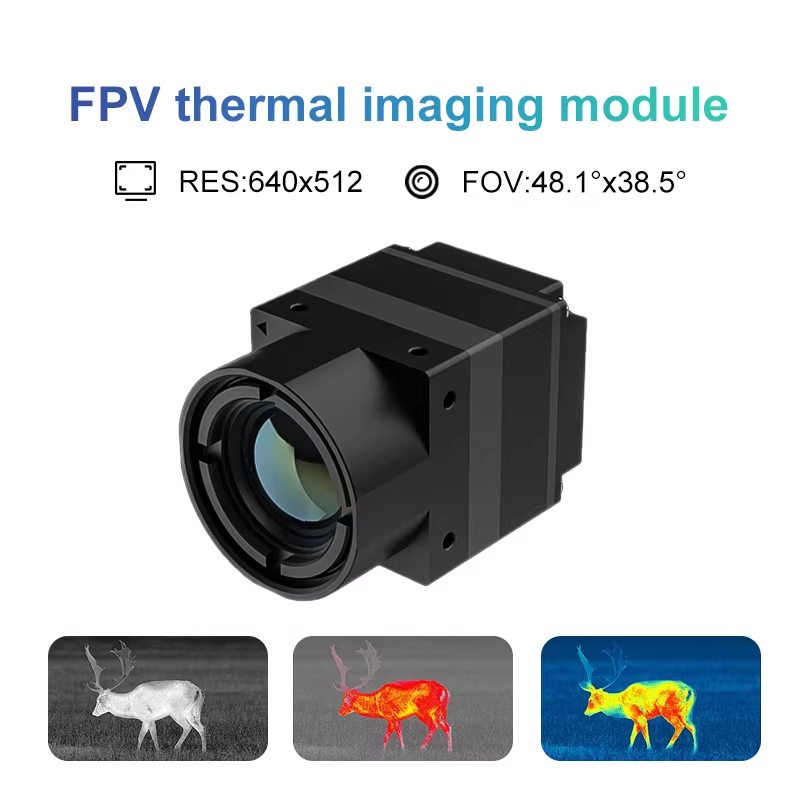 Drone Camera Thermal - FPV Thermische Camera CVBS Interface 256/384/640