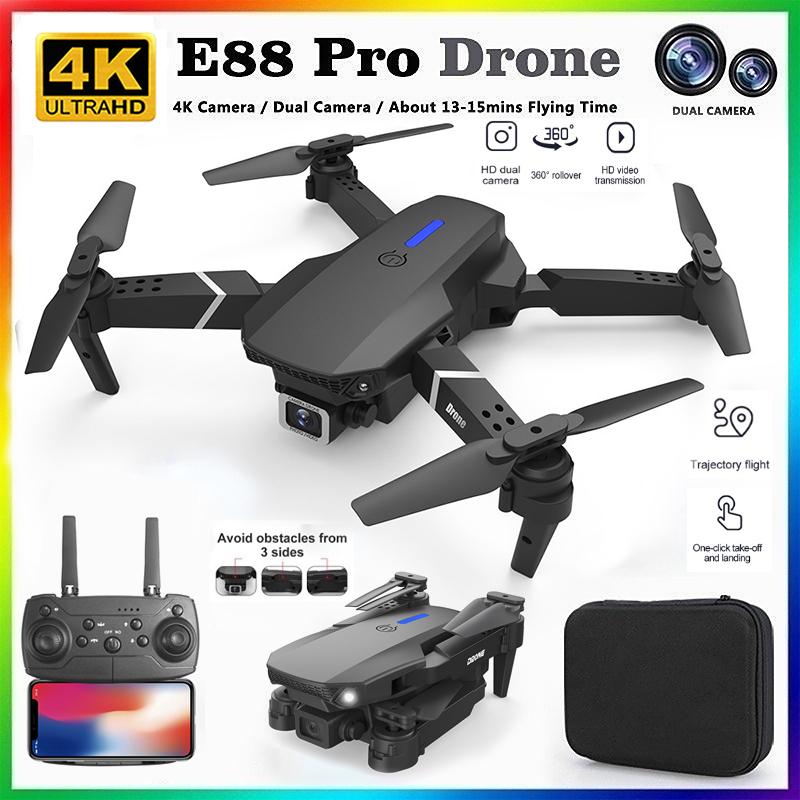 2026 NIEUWE E88 Professionele  - Drone Camera Wide Angle recensie en prijs