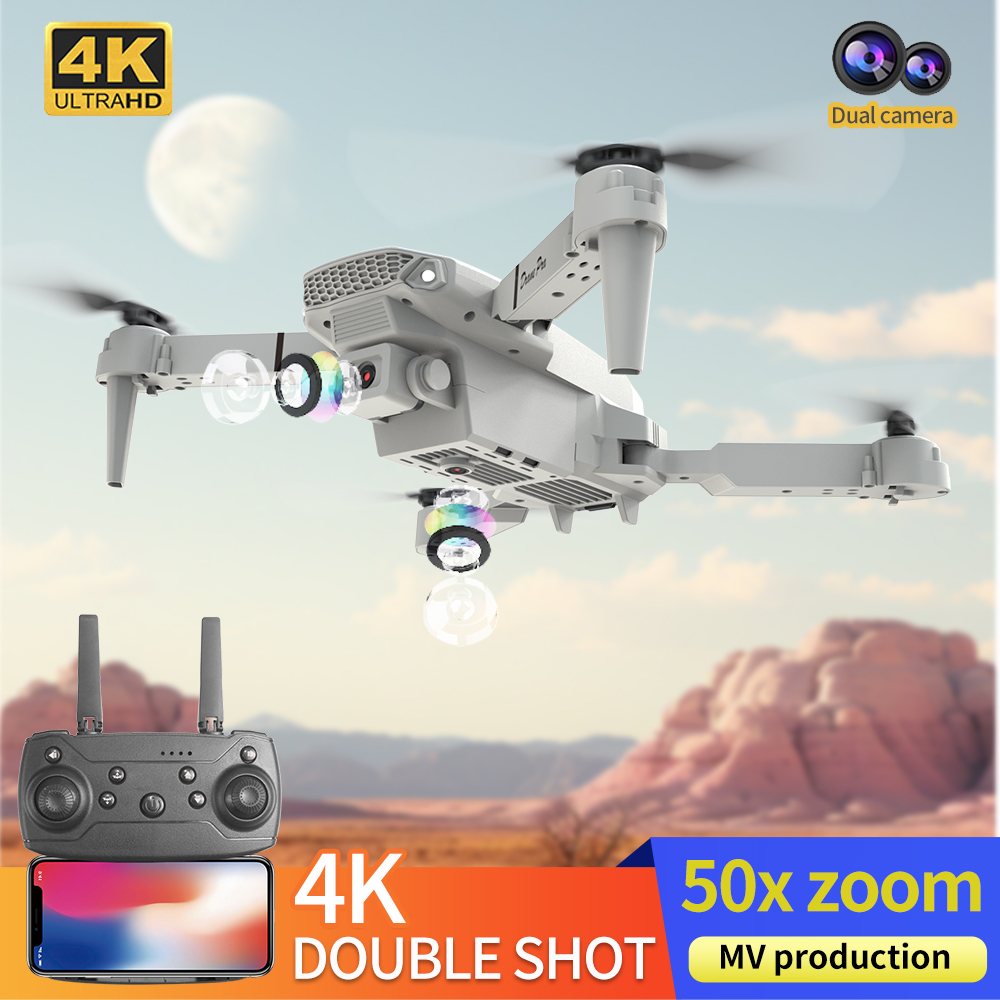 2026 NIEUWE E88 Professionele  - Drone Camera Wide Angle recensie en prijs