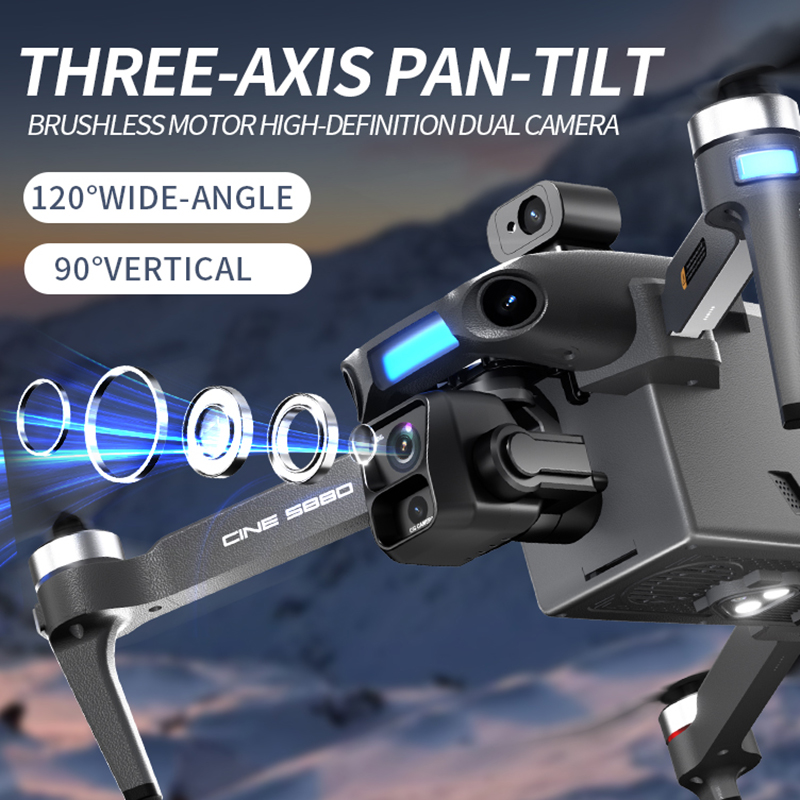 2026 Nieuwe 8K Dual Camera Dro - Drone Camera Night Vision recensie en prijs