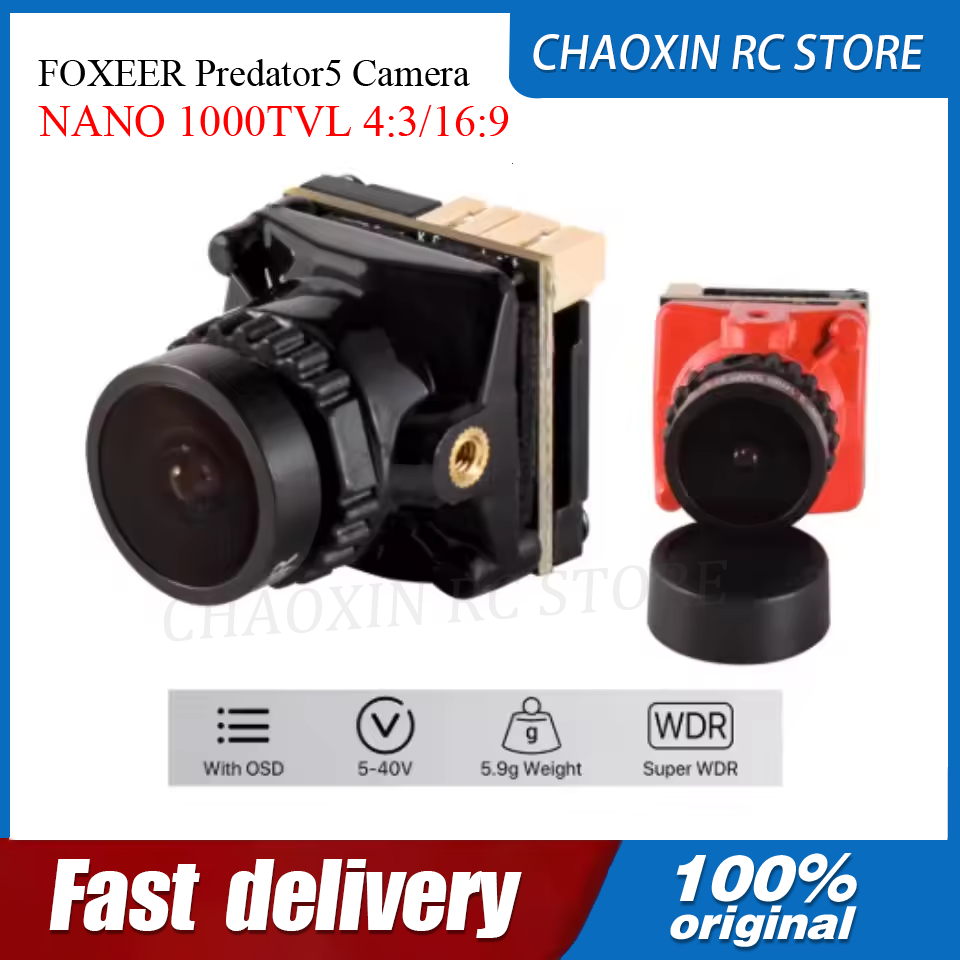 FOXEER Predator5 Camera NANO 1 - Drone Camera Lens recensie en prijs