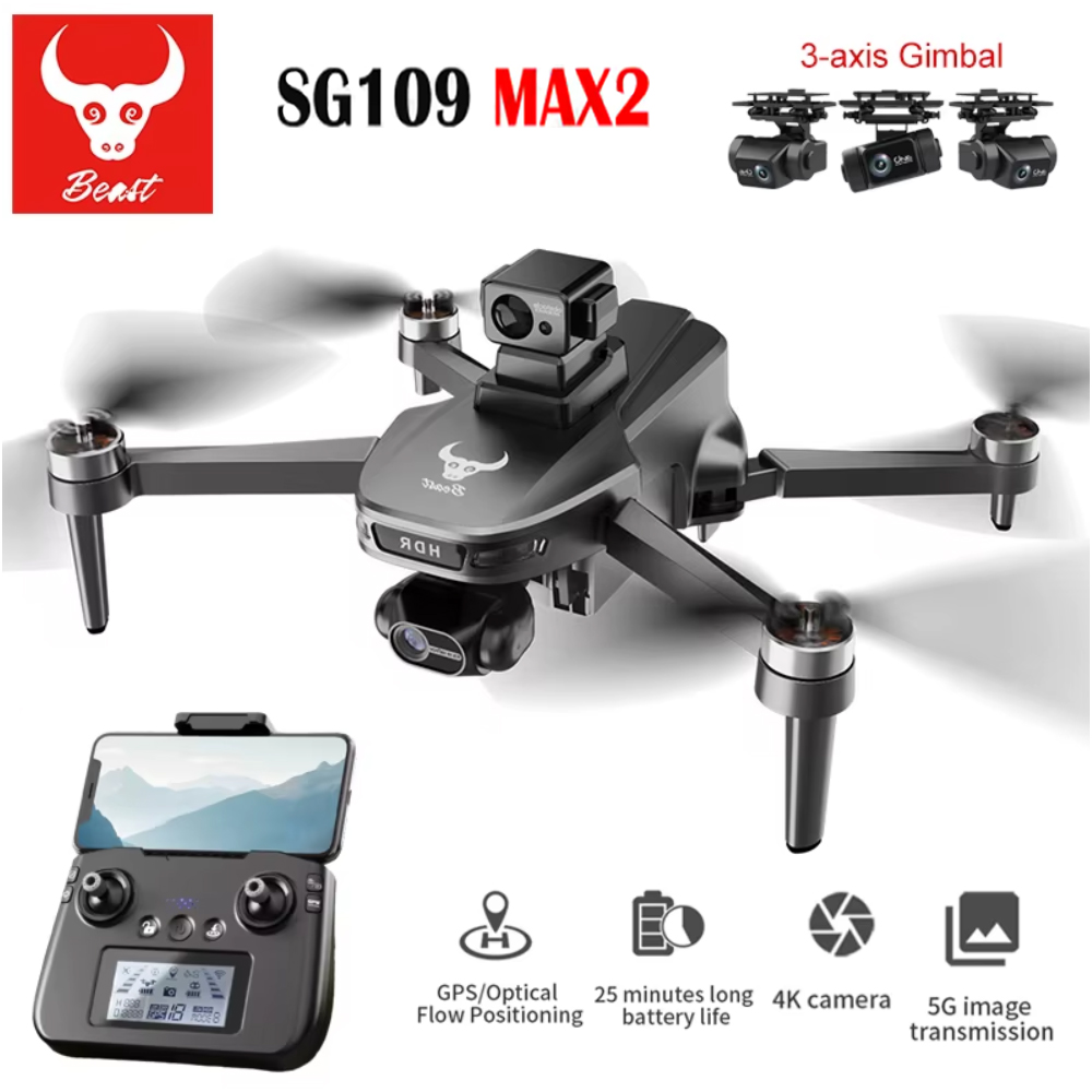 SG109 MAX2 Professionele FPV 8 - Drone Camera Professional recensie en prijs
