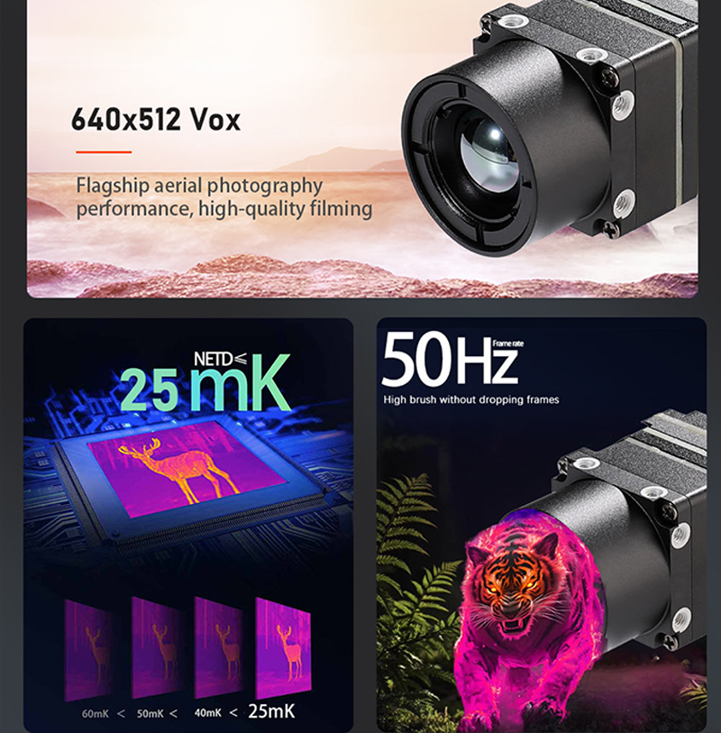 Nieuwe aanwinst 640x512 FPV dr - Drone Camera Thermal recensie en prijs